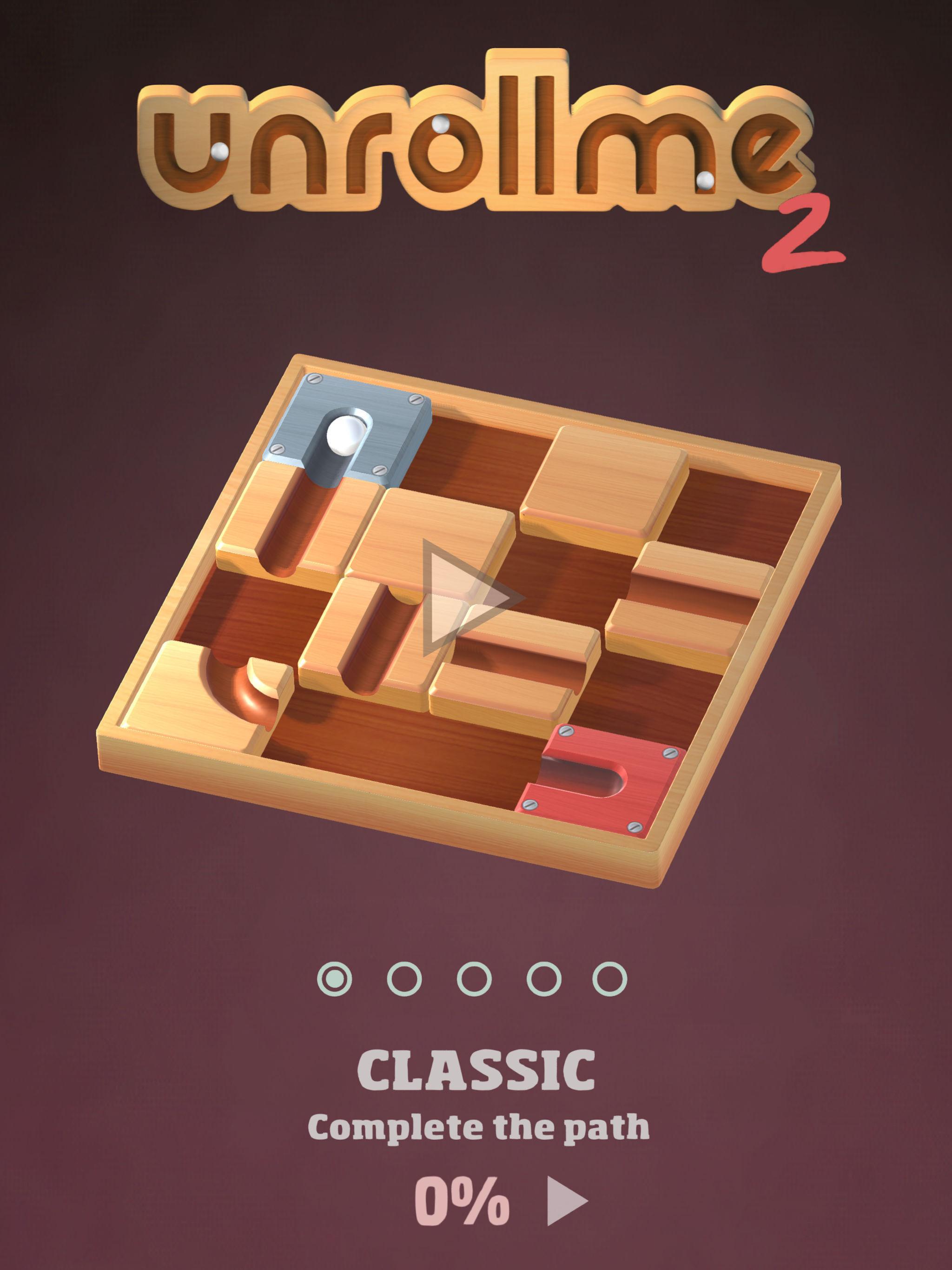 Unroll Me 2 Game Screenshot