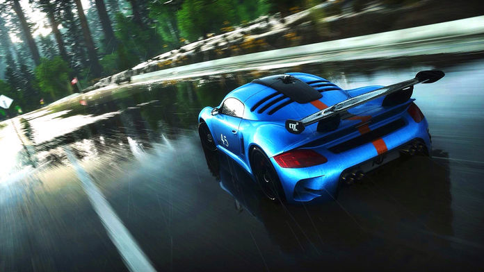 Screenshot of Lightning Racing Challenge