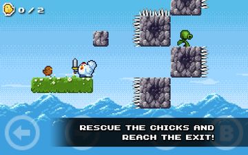 Captura de Tela do Jogo Cluckles' Adventure