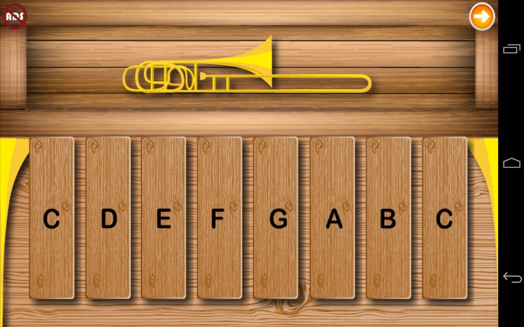 Toddlers Trombone screenshot game
