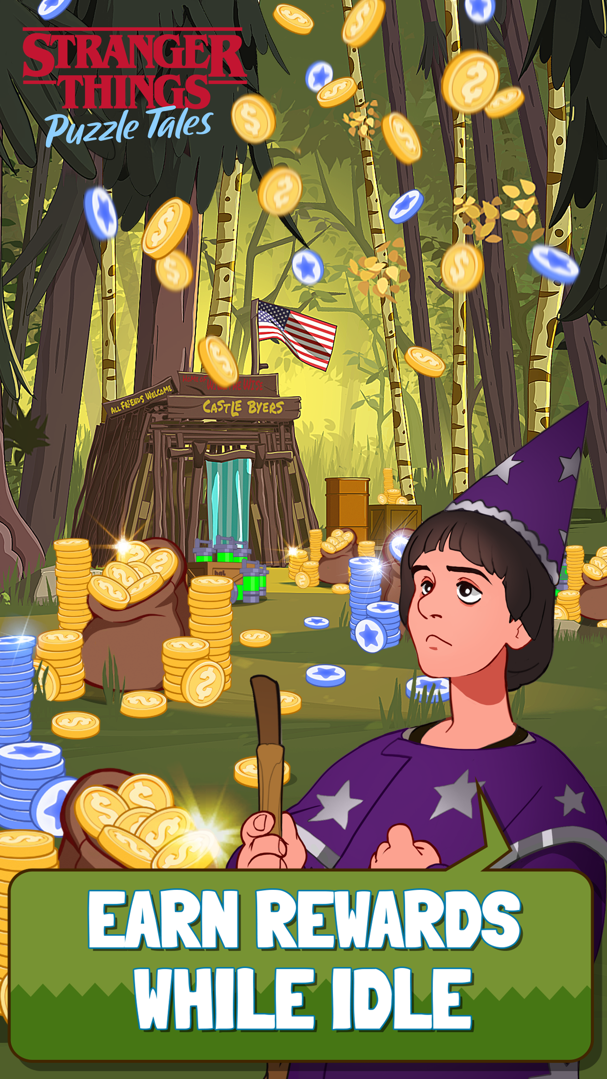 Stranger Things: Puzzle Tales Game Screenshot