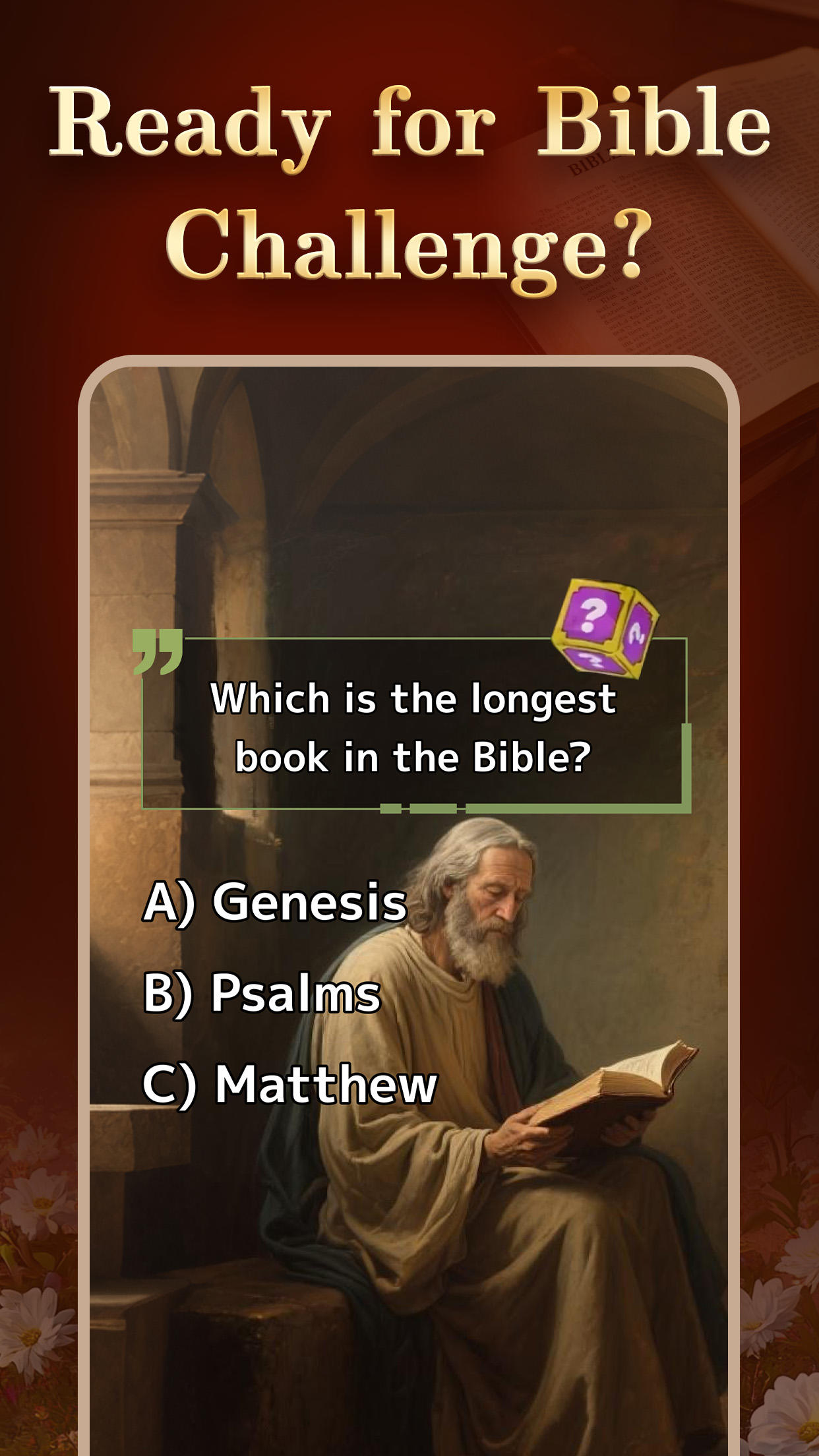 Bible Word Puzzle - Word Games Game Screenshot