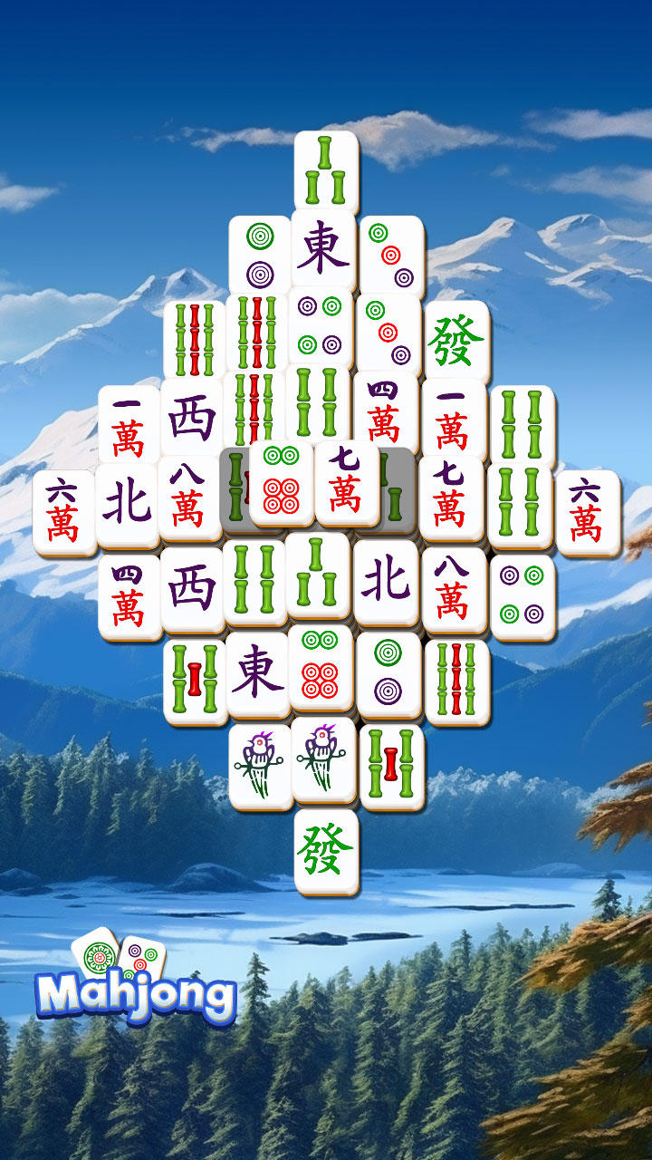 Mahjong Solitaire Game Screenshot