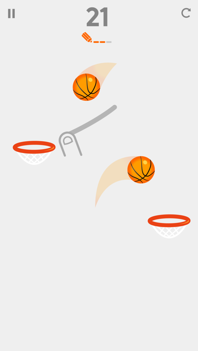 Dunk Line Game Screenshot