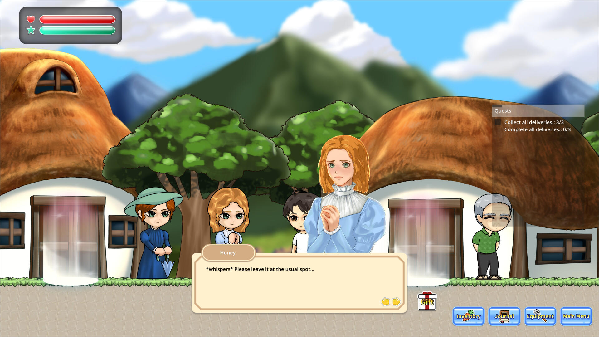 Slime in a Trench Coat: A Cooking Mystery Game Screenshot