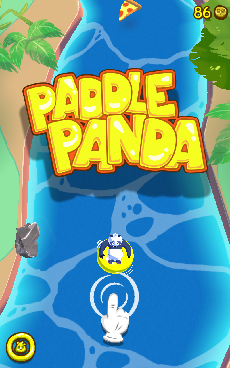 Captura de Tela do Jogo Paddle Panda