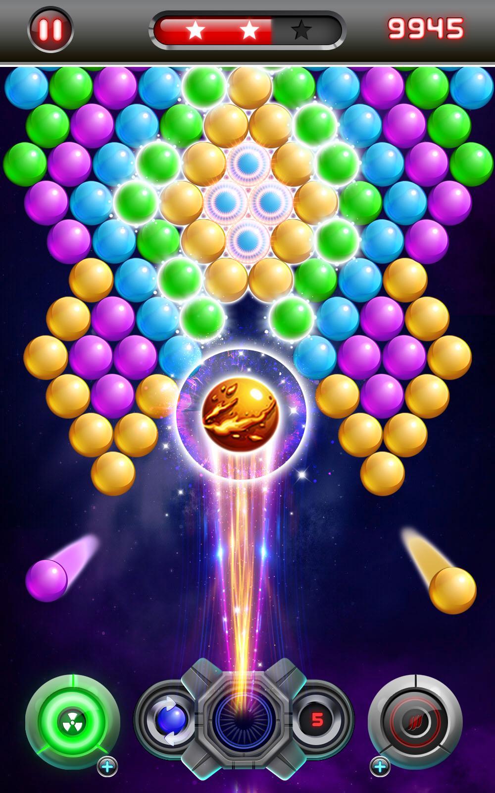 Screenshot of Laser Ball Pop