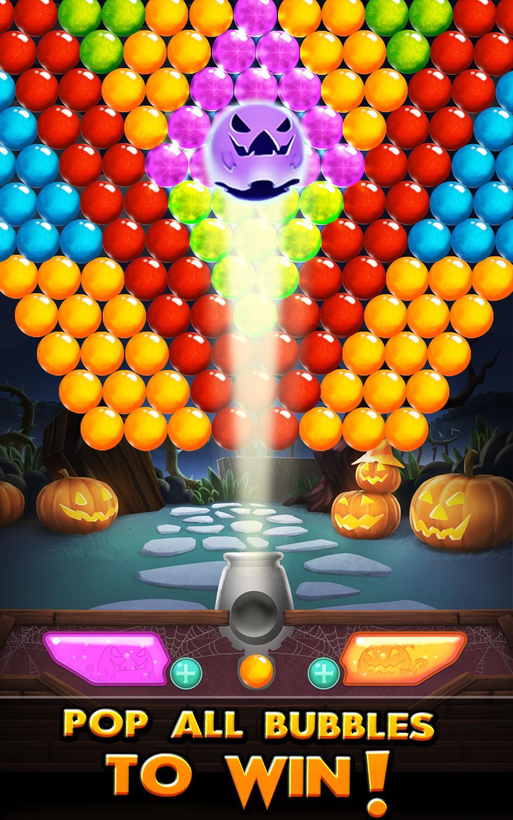 Bubble Halloween Game Screenshot