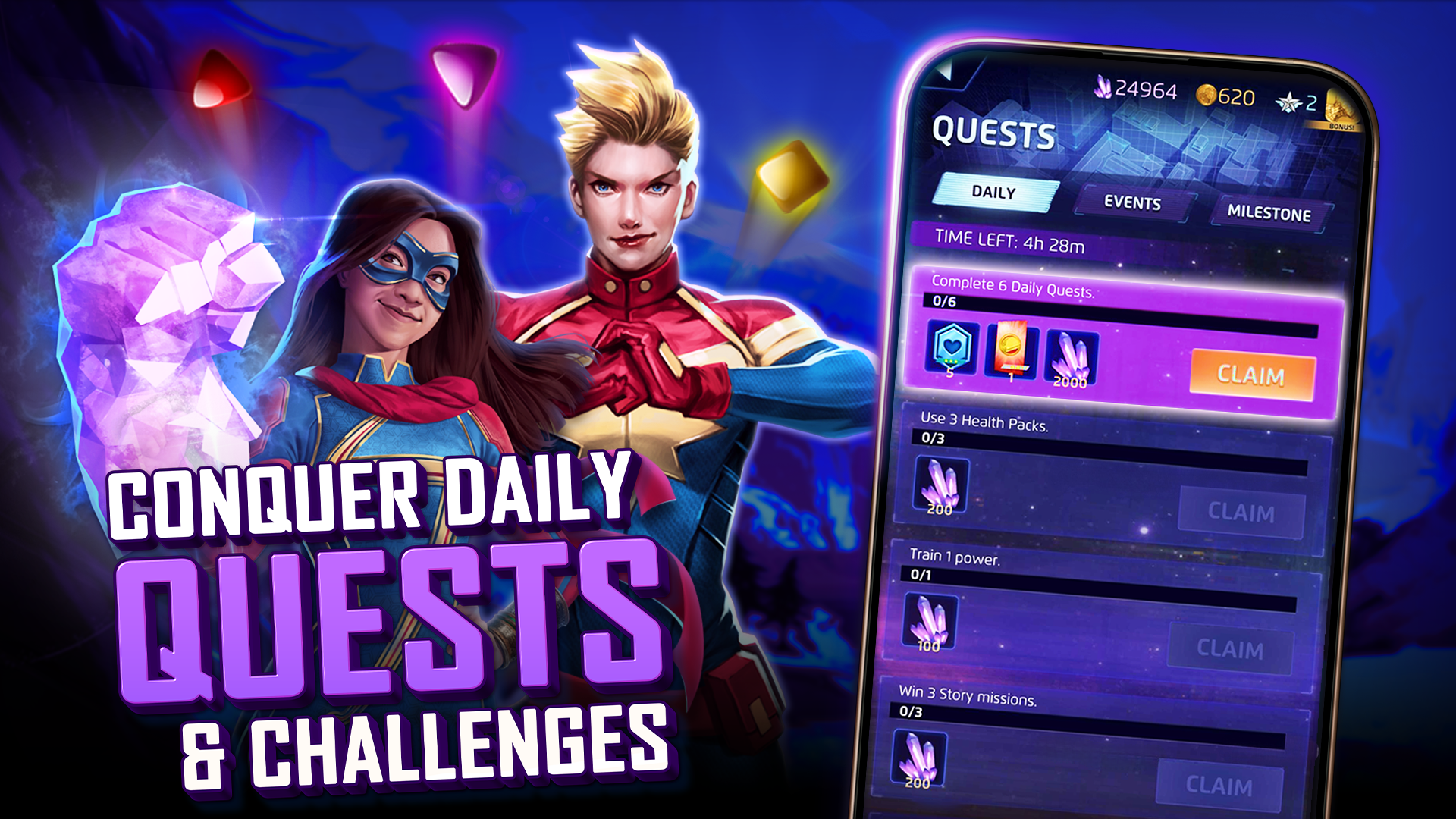 MARVEL Puzzle Quest: Match RPG Game Screenshot