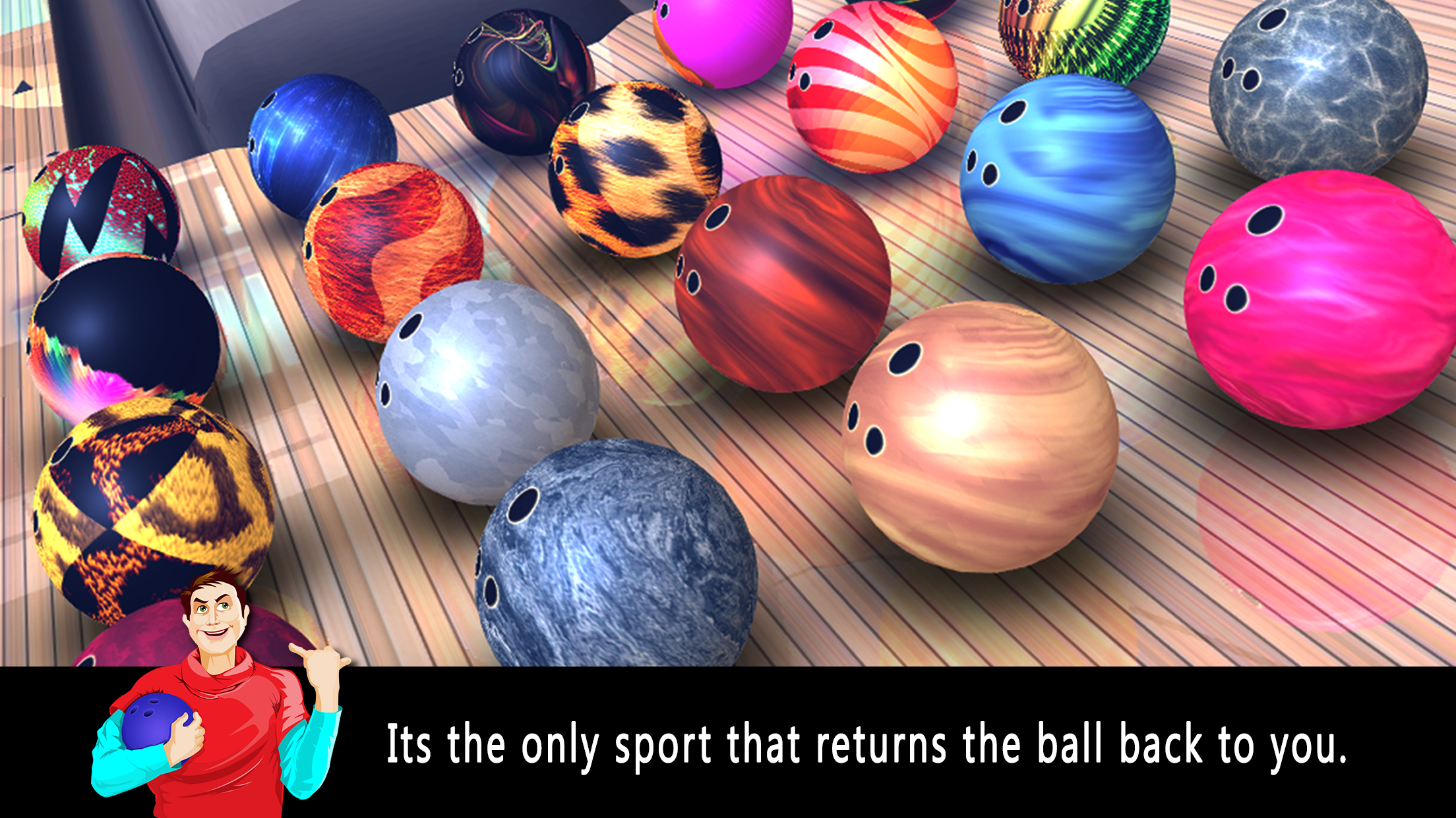 Bowling Nation 3D Game Screenshot