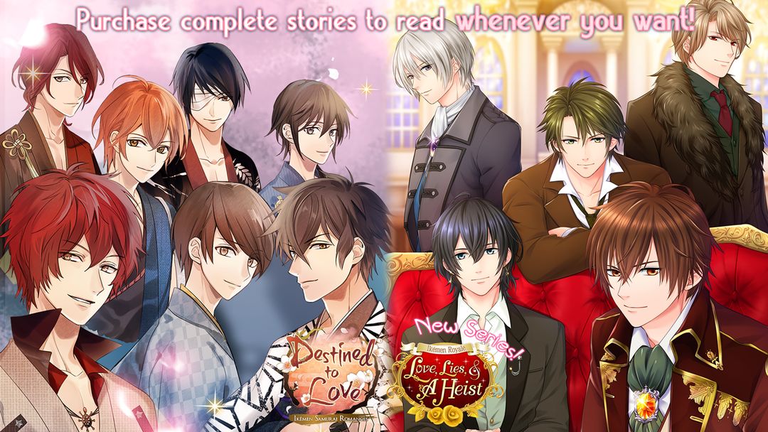 Otome Romance Novels screenshot game