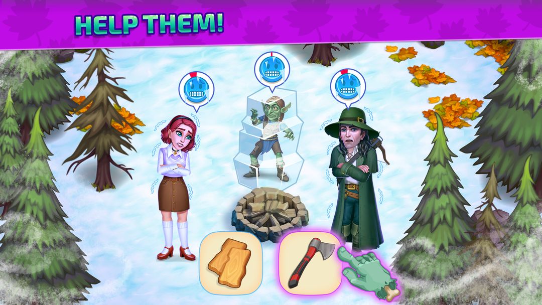 Monster Farm：鬼怪村落的愉快萬聖節遊戲截圖