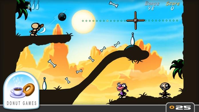Cave Bowling Game Screenshot