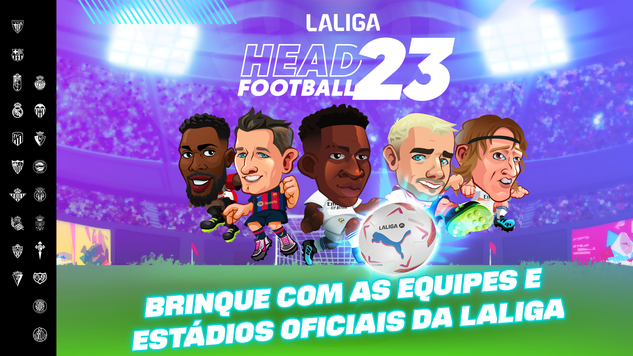 Captura de Tela do Jogo LALIGA Head Football 23-24