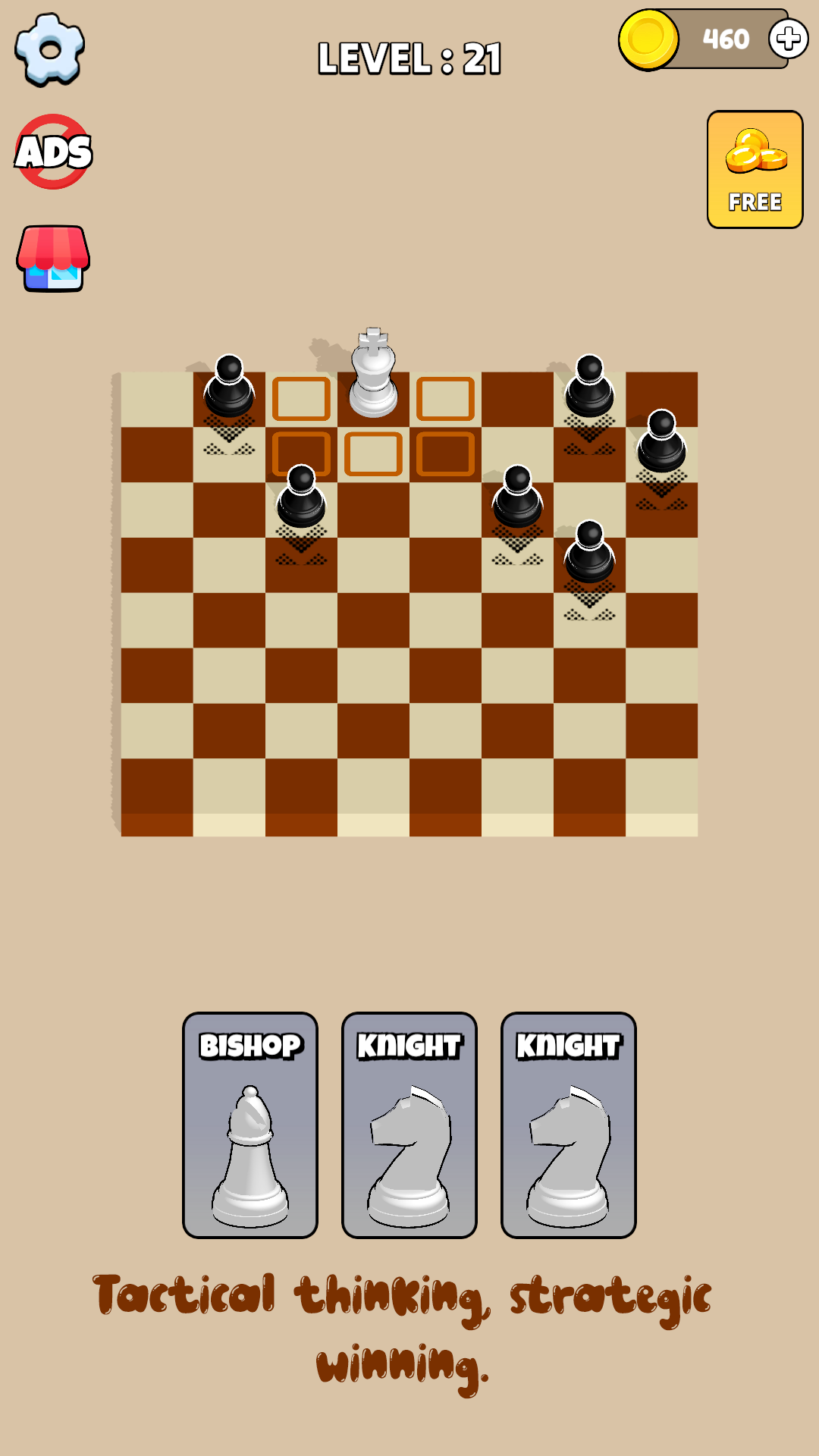 Checkmated King : Chess Puzzle Game Screenshot