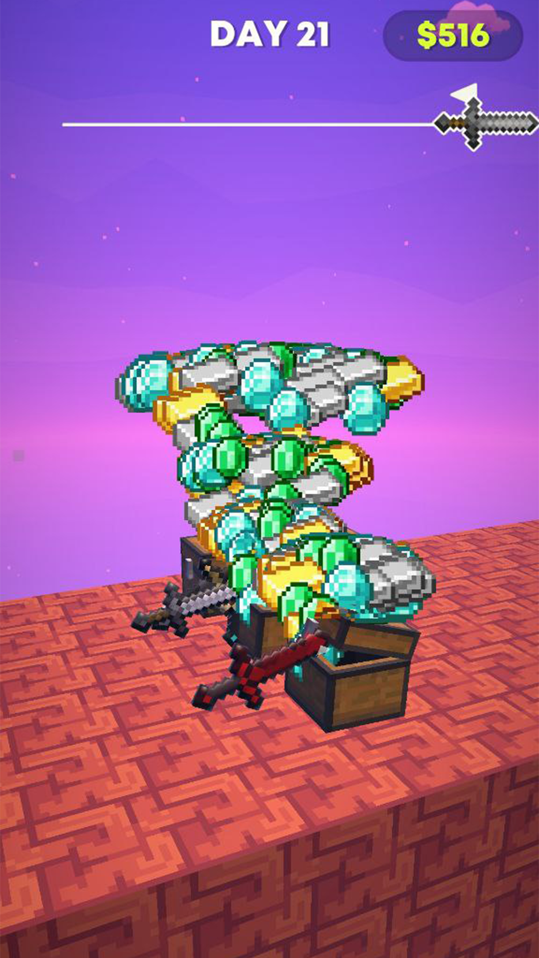 Craft Slasher Game Screenshot