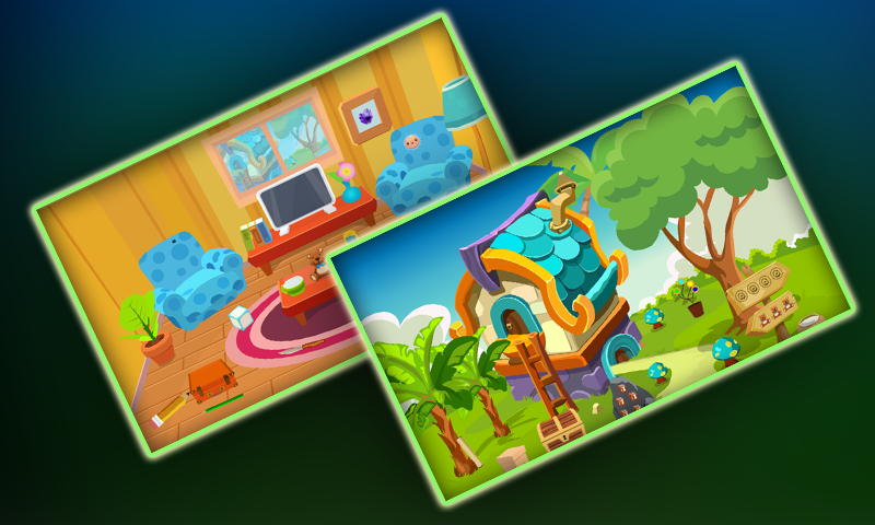 Cute Girl Escape From Fantasy  Game Screenshot