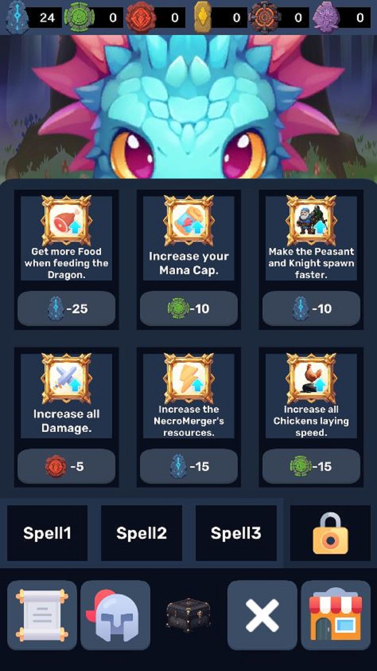 ドラゴンを育てる - マージゲーム ゲームのスクリーンショット