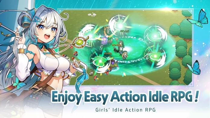 Magical Girls Idle screenshot game