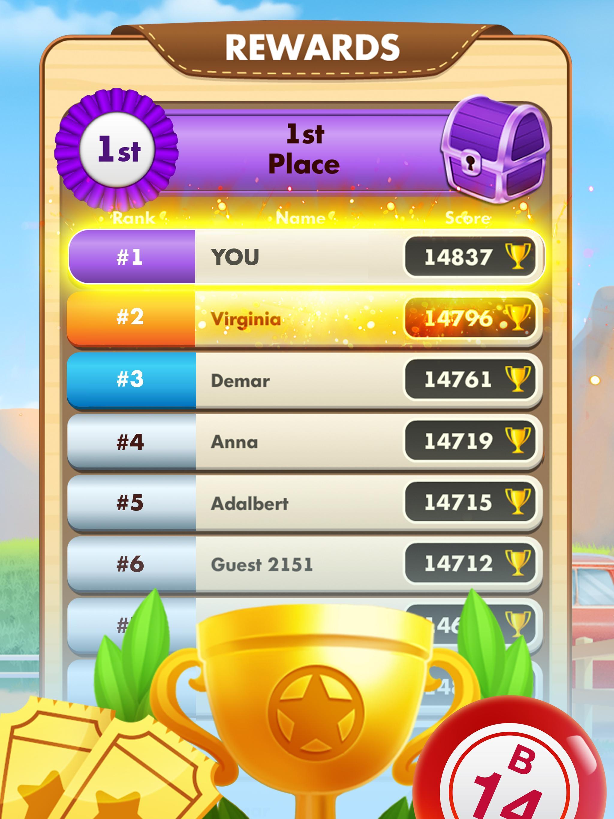 Bingo Country Boys: Tournament Game Screenshot