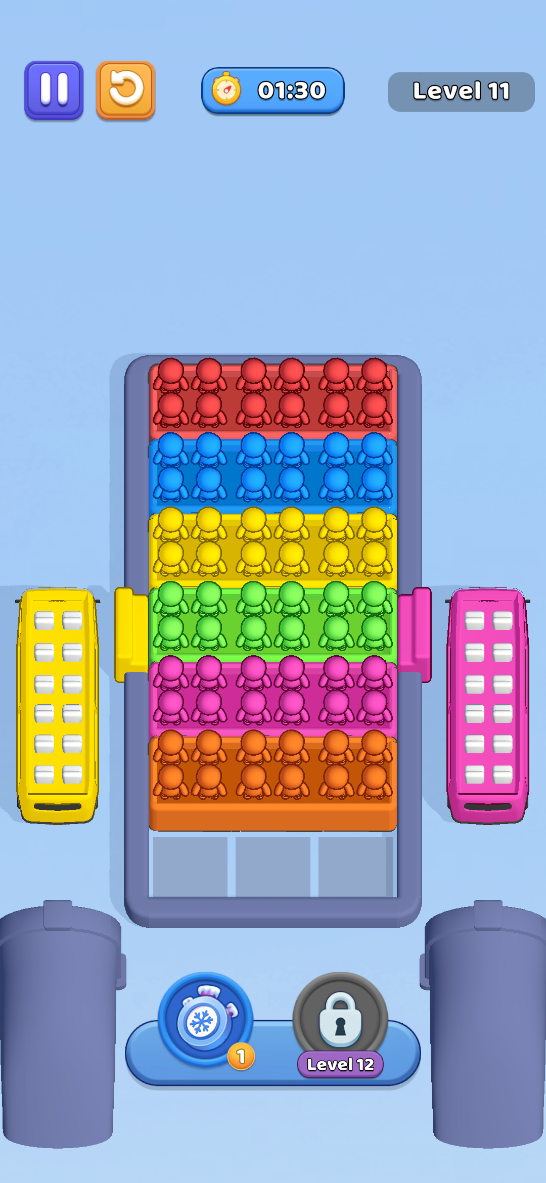 Escape Crowd: Block Blast Game Screenshot