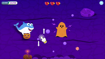 Baby Shark - Candy Challenge Game Screenshot