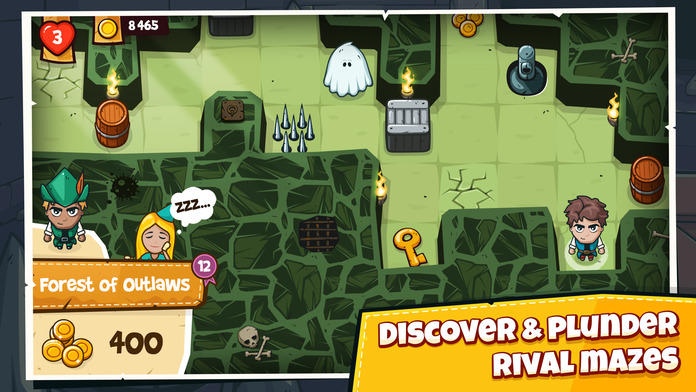 Maze Bandit Game Screenshot