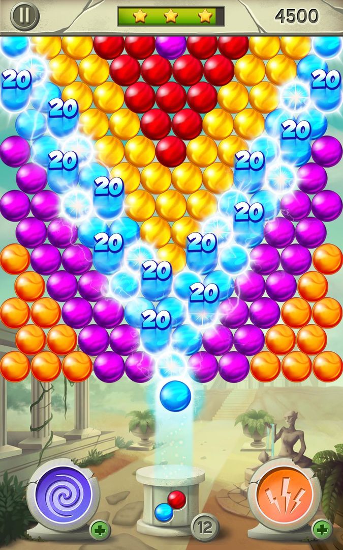 Screenshot of Bubble Blast Legend