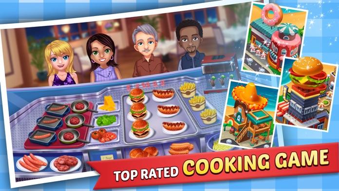 Screenshot of Food Court Hamburger Cooking