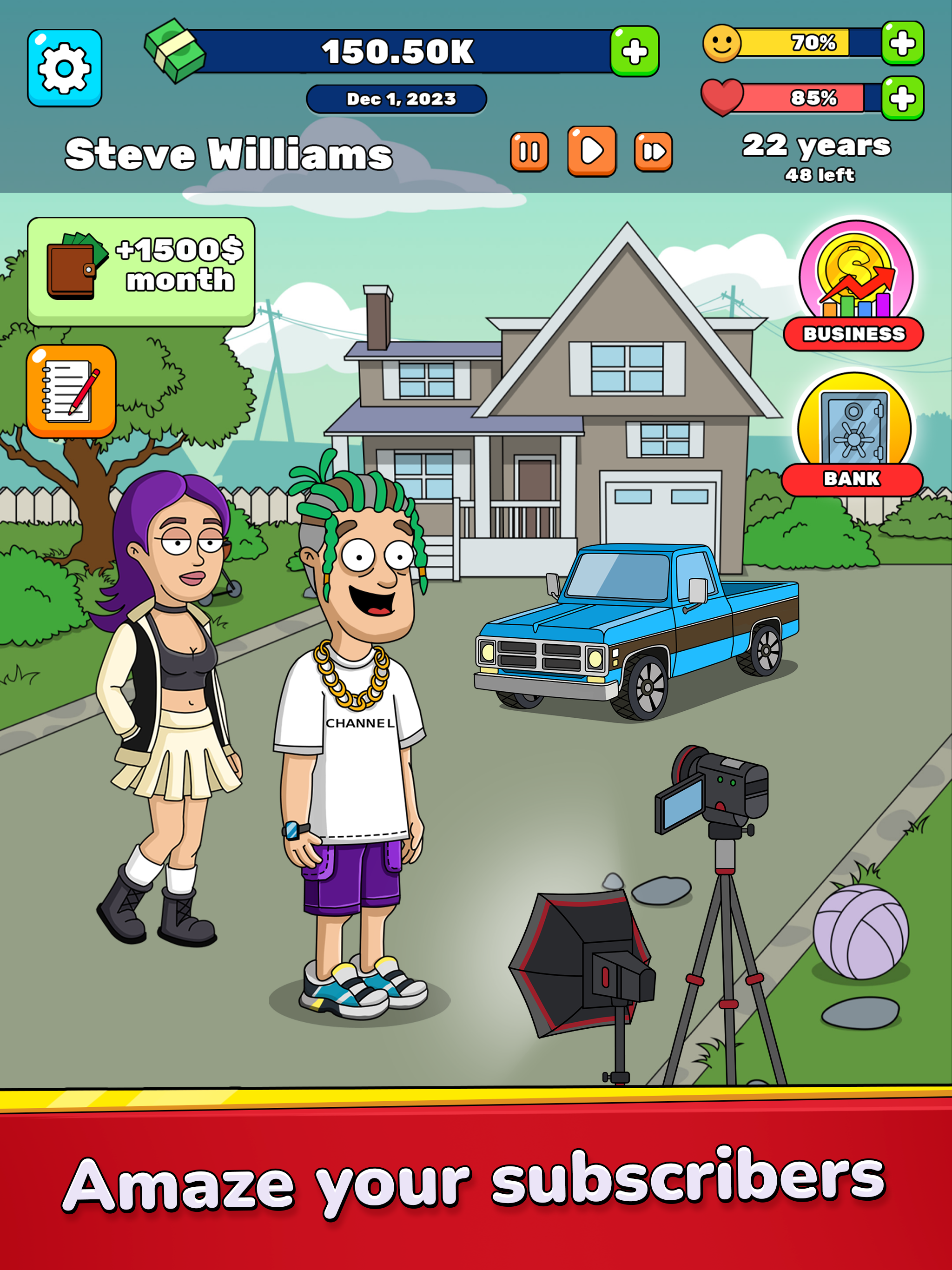 Screenshot 13 of Vlogger: Viral Streamer Guy 