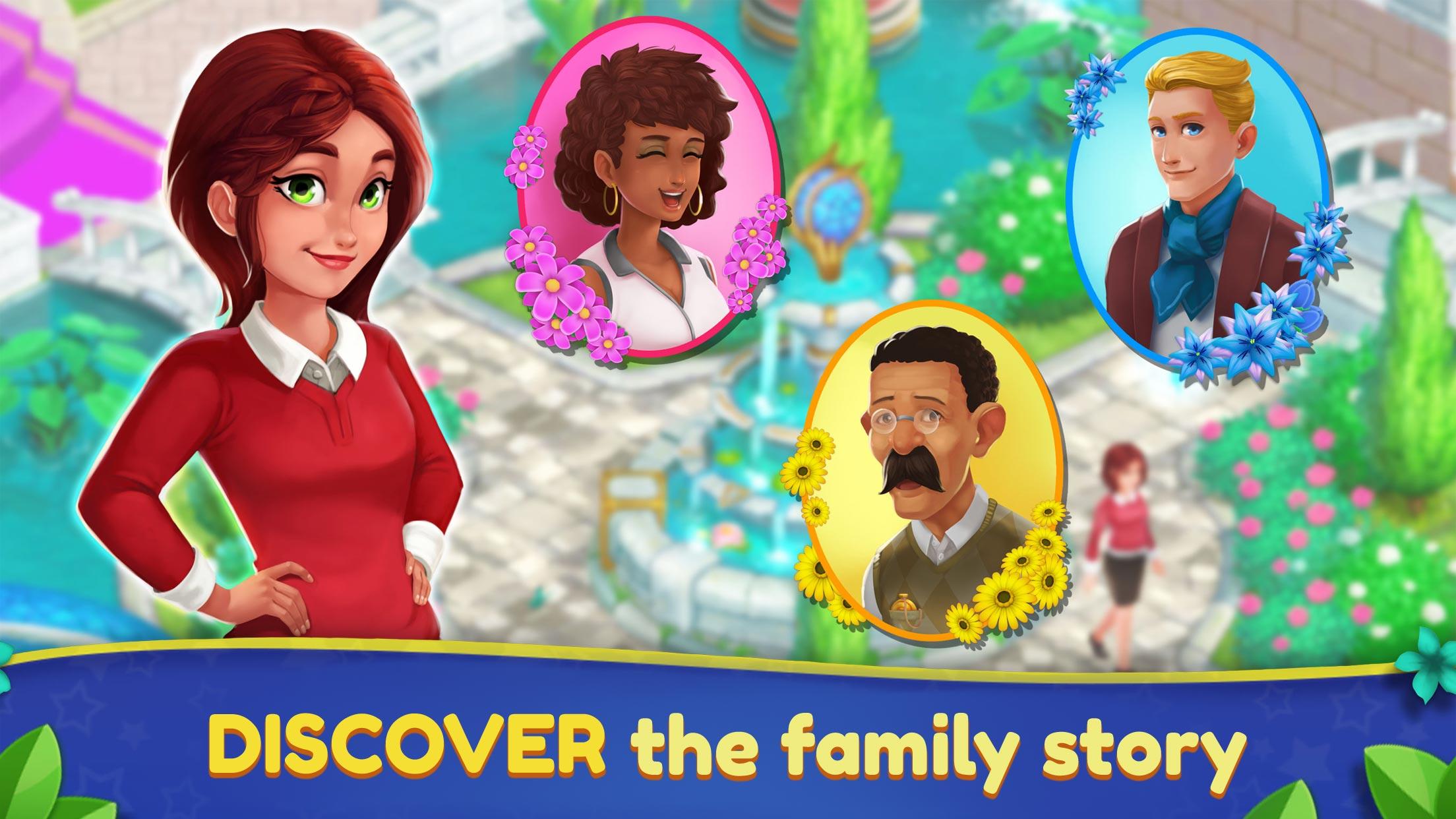 Royal Garden Tales - Match 3 Game Screenshot