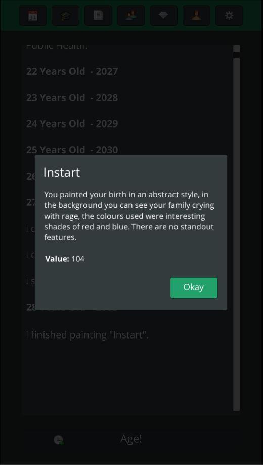 Screenshot of InstLife