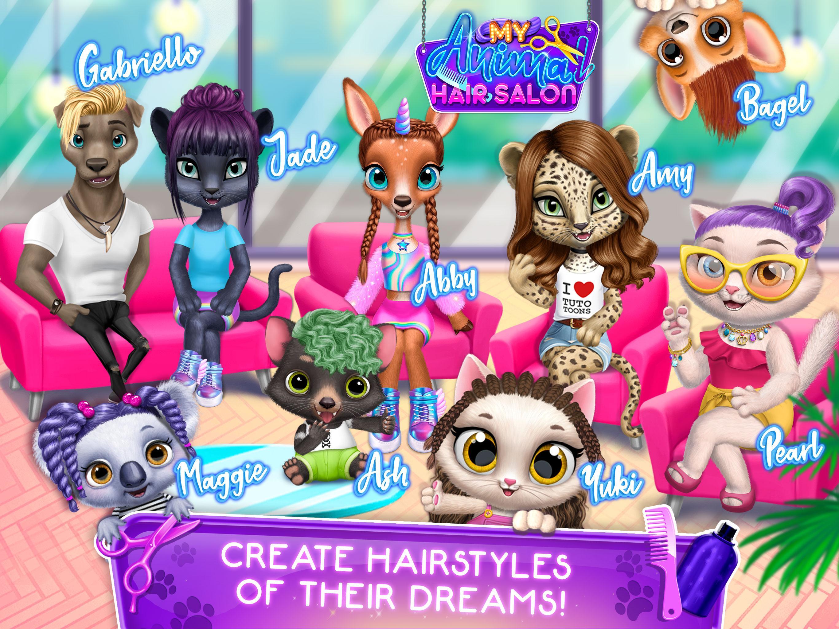 My Animal Hair Salon Game Screenshot