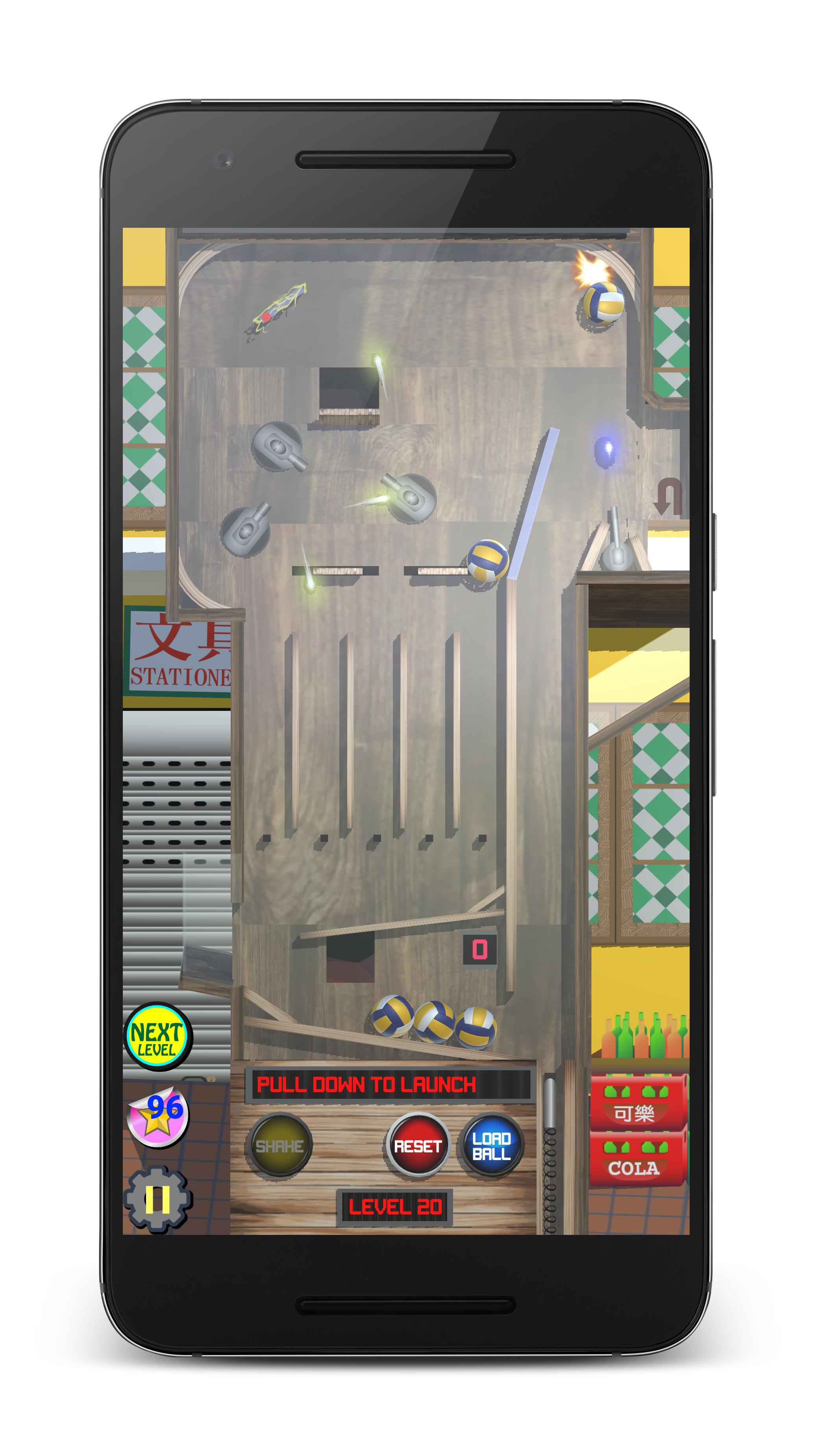 Pinball PingPong Game Screenshot