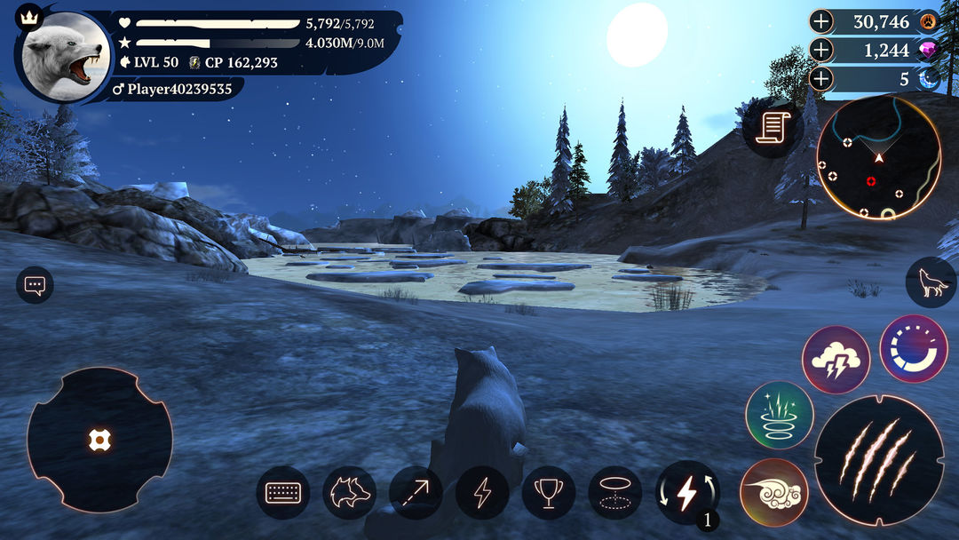 Screenshot of The Wolf