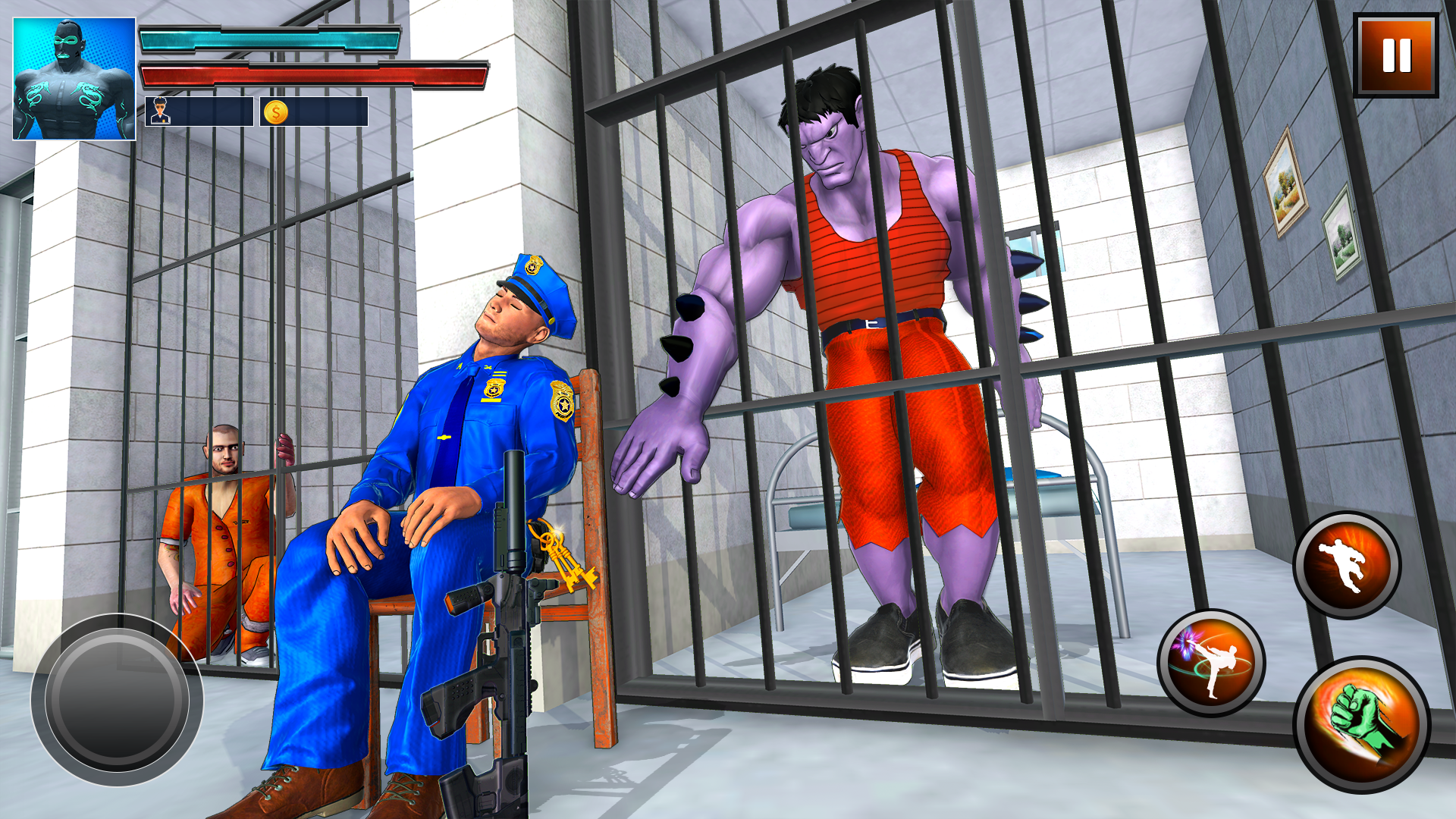 Screenshot 1 of ग्रैंड जेल ब्रेक मॉन्स्टर एस्केप 2.0