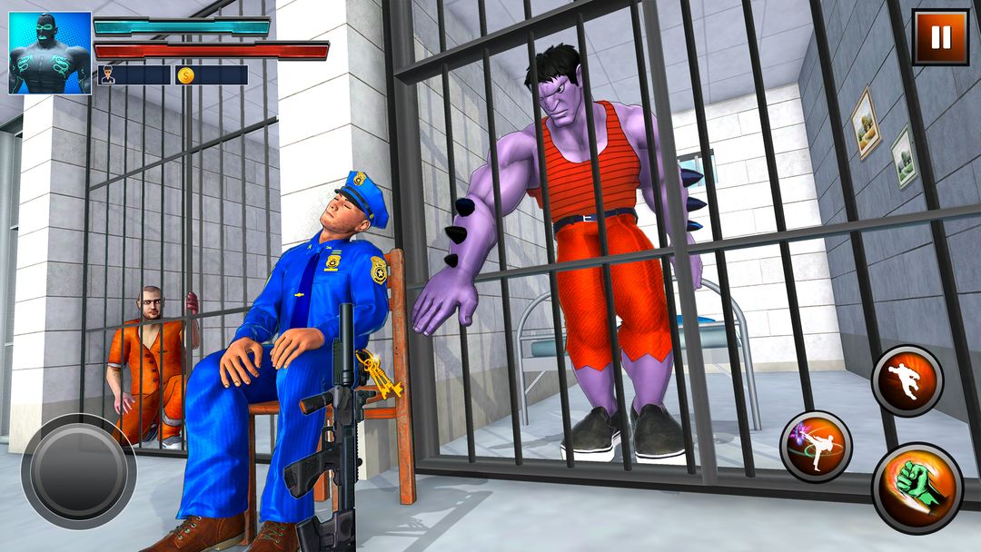 Screenshot of Grand Jail Break Monstr Escape