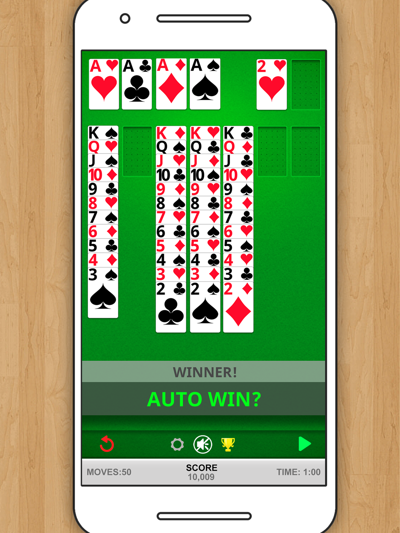 SOLITAIRE CLASSIC CARD GAME Game Screenshot