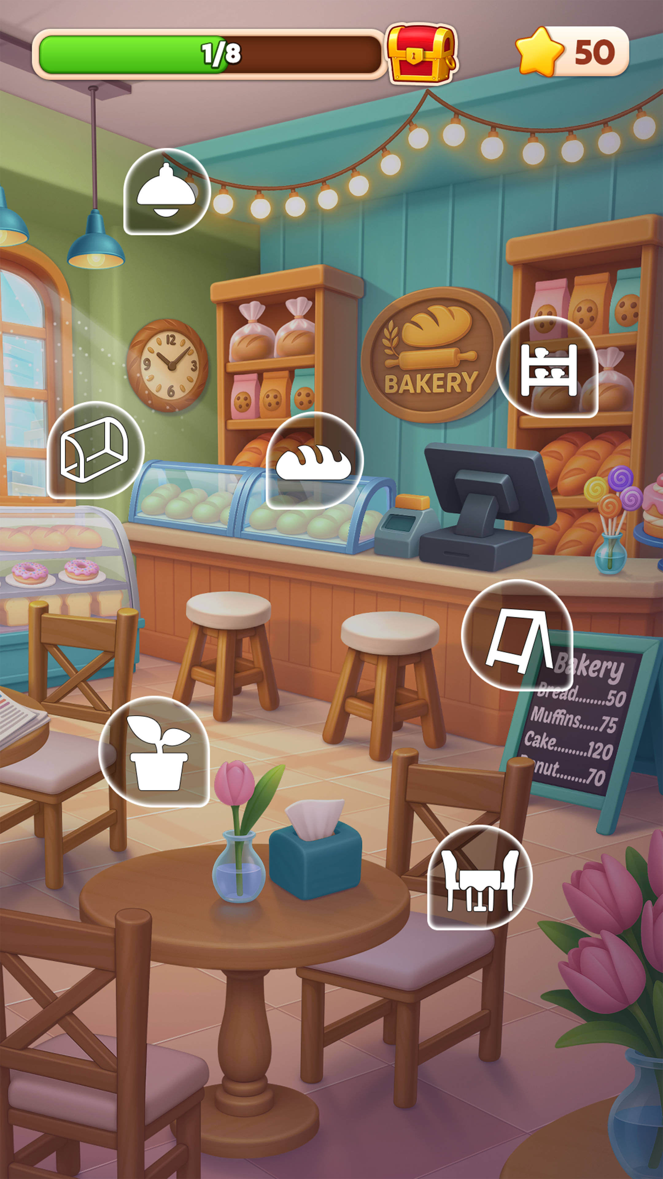 Merge & Cook: Cooking Makeover Game Screenshot