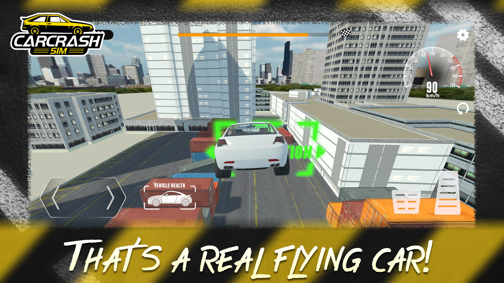 Скриншот игры Car Crash Simulator