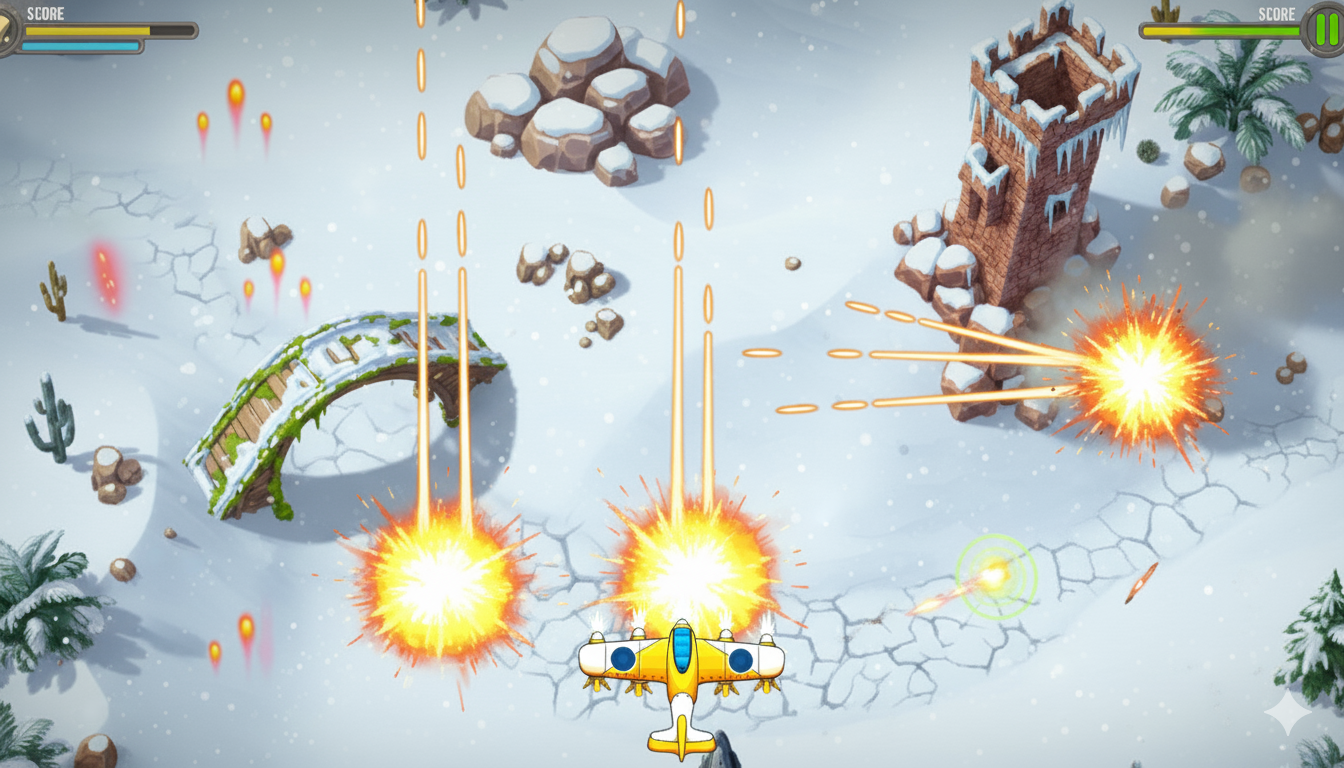 Strike Force - 1945 War Game Screenshot