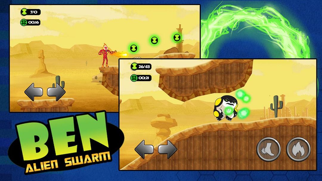 Ben Transfrom Alien Timer screenshot game