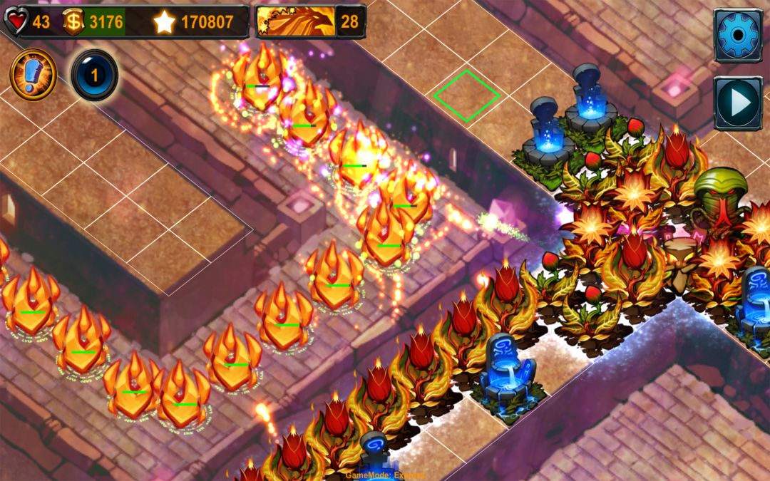 Element TD screenshot game