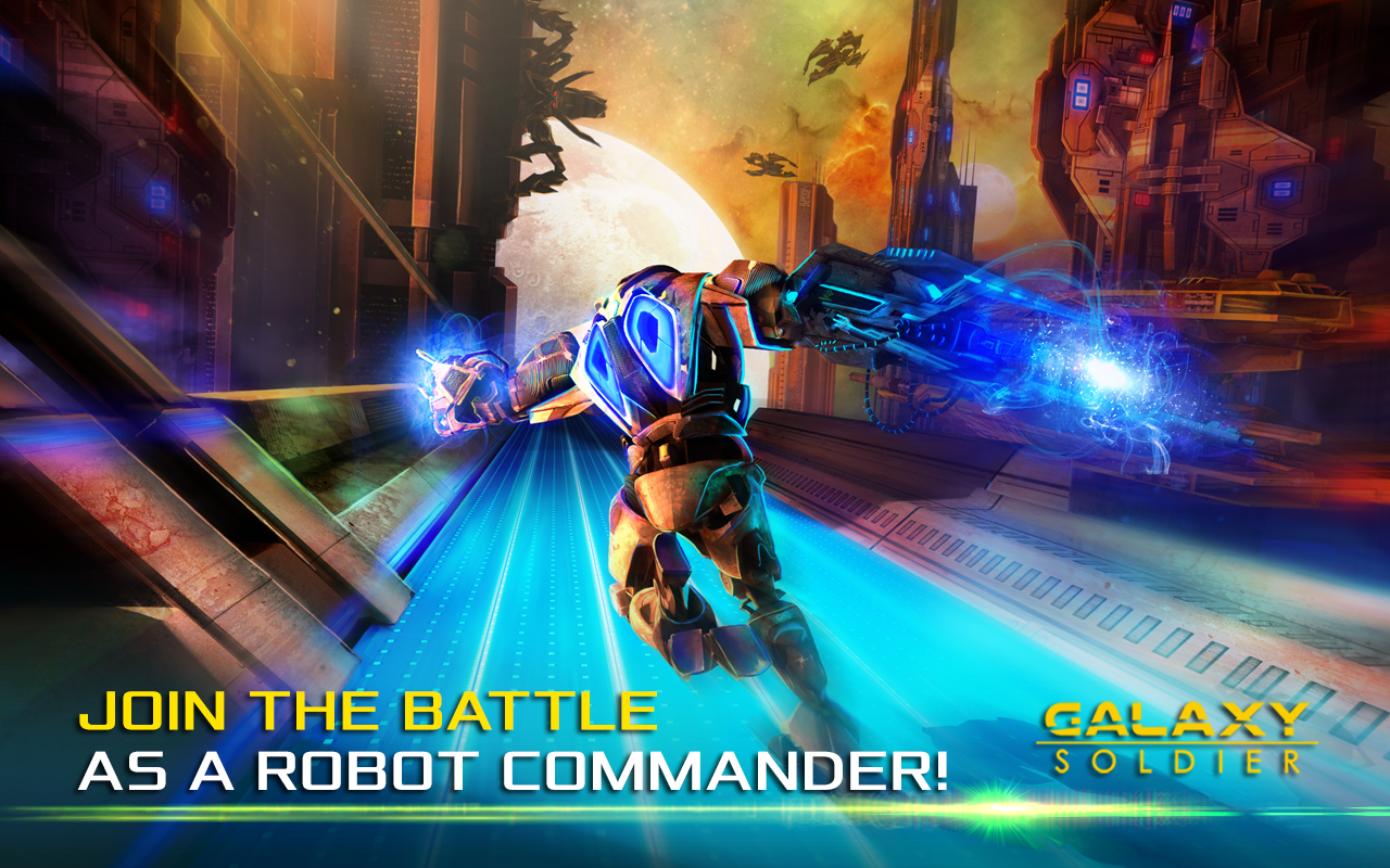 Galaxy Soldier - Alien Shooter Game Screenshot