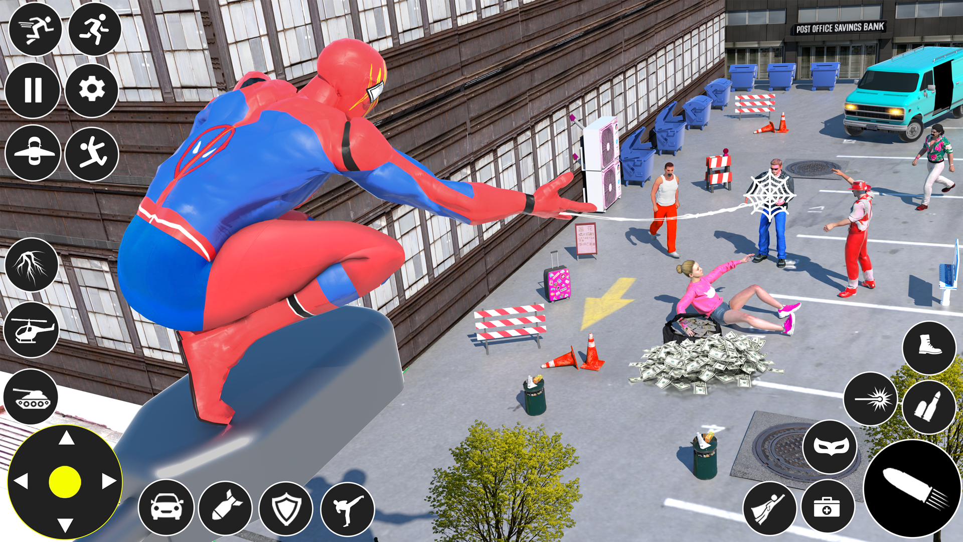 Screenshot of Superhero Games: City Battle