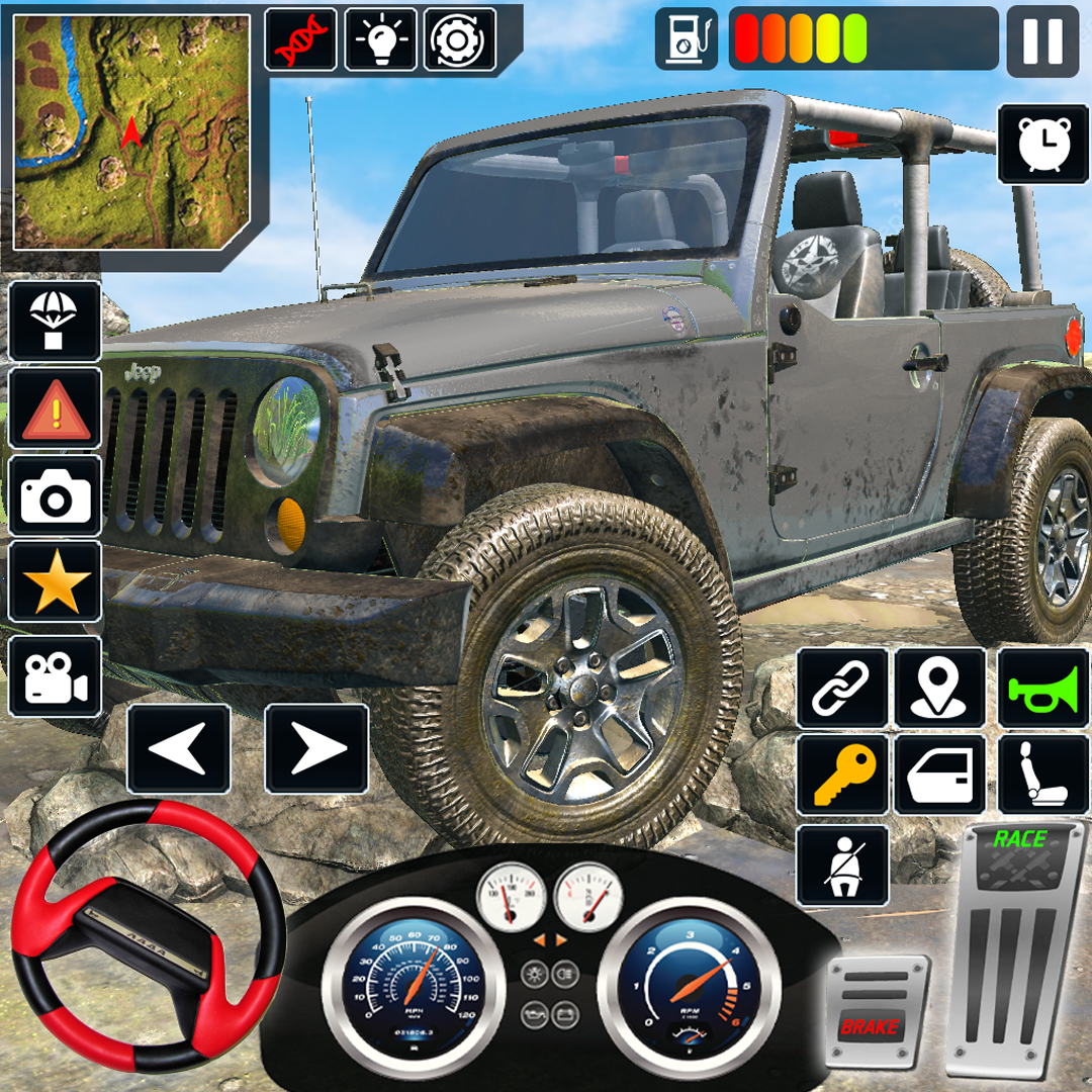 Jeep Driving 4x4 Игры По Бездорожью Мобильная Версия Андроид IOS.