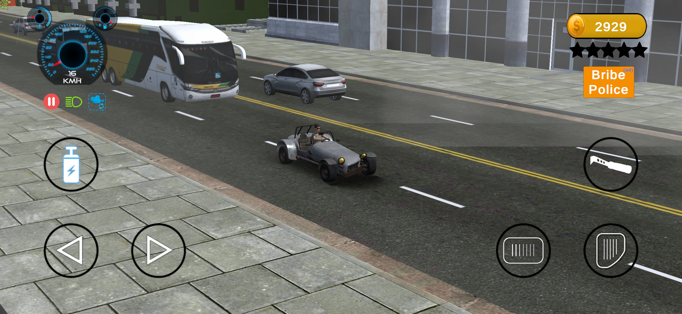 Traffic Crash Drive Simulator Game Screenshot