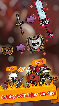 IDLE Ghost Knight Game Screenshot