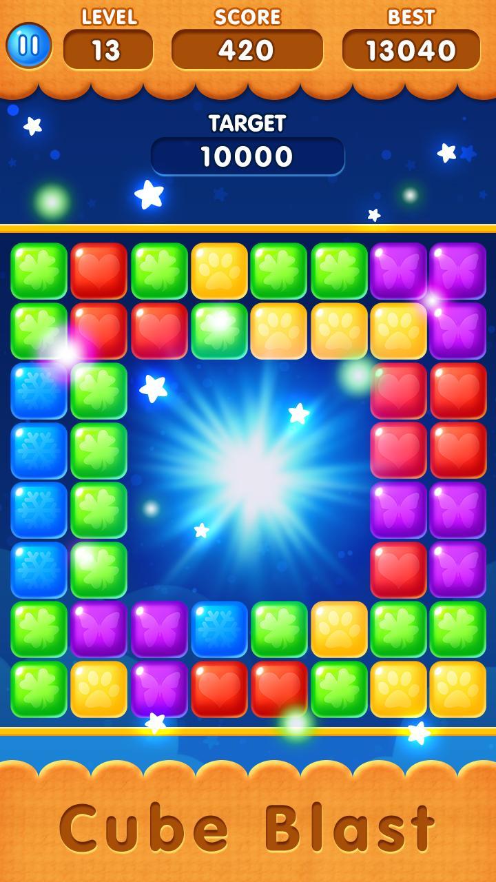 Cube Blast Game Screenshot