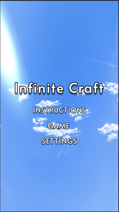 Screenshot of Infinite Craft - Mix Elements